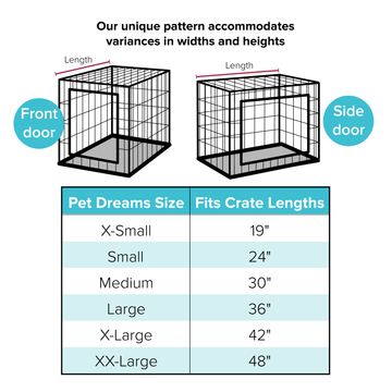 Puppy Crate Size Chart