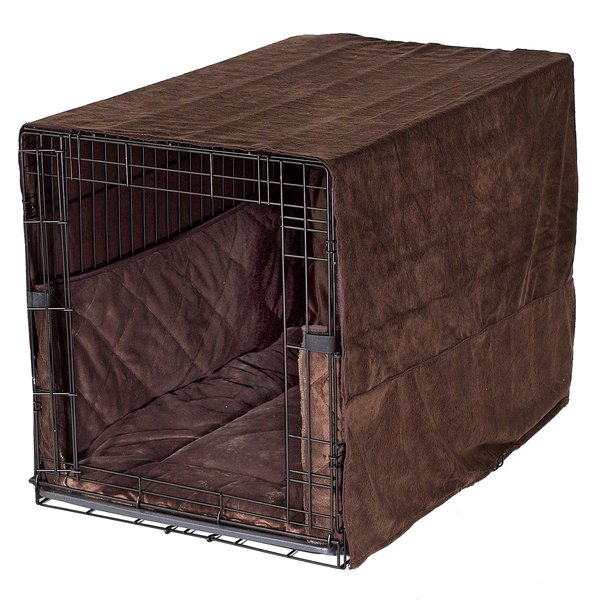 Plush Dog Crate Bedding | Crate Bed, Covers &amp; Bumpers