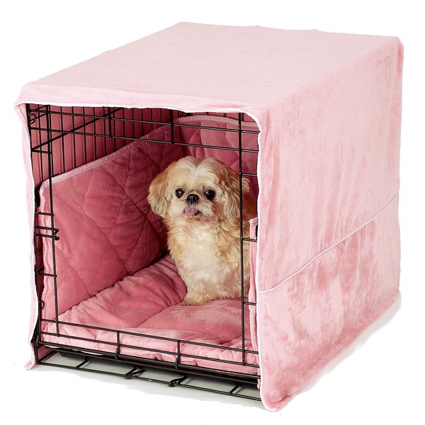 Plush Dog Crate Bedding | Crate Bed, Covers &amp; Bumpers